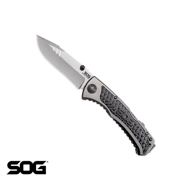 SOG Sideswipe Grey Tini Klipsli Çakı ürün görseli 1