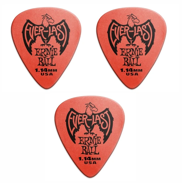 Ernie Ball P09194 Gitar Pena 3 Adet Delrin 1,14 mm. ürün görseli 1