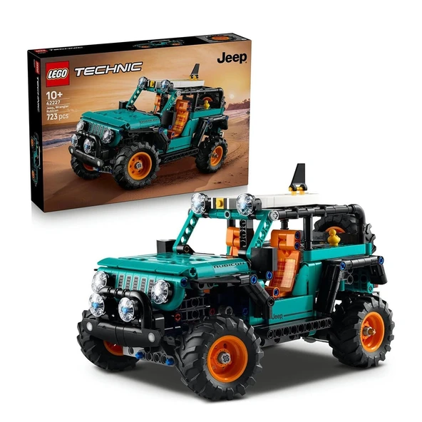 42227 Lego Technic Jeep Wrangler Rubicon SUV 723 parça +10 yaş ürün görseli 1