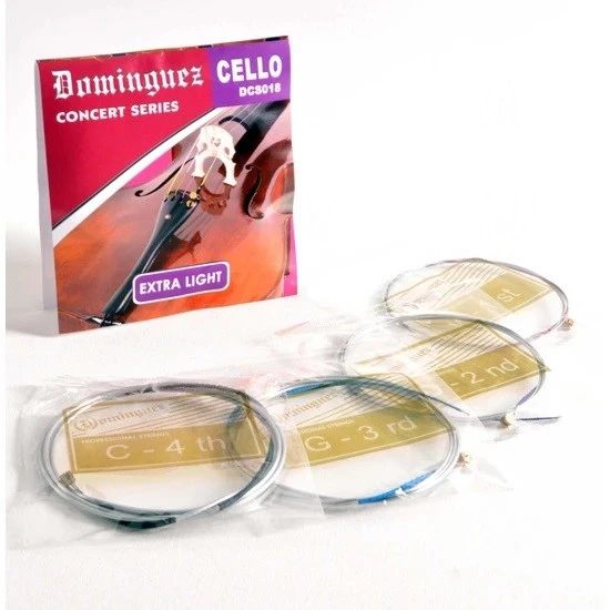 Dominguez DCS018 Viyolonsel (Çello) Teli Takım - Resim 2