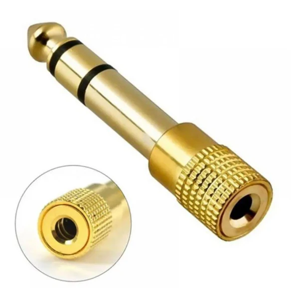 Longmoon Td2 Kablo Jak Dönüştürücü - Jack Çevirici Erkek 6.5Mm - ürün görseli 1