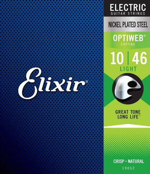 Elixir 19052 Elektro Gitar Teli 10/46 Optiweb ürün görseli 1