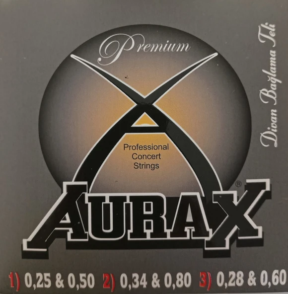 Aurax ARX25B Divan Saz Teli 025 Bam Tel Extra Olarak Dahildir ürün görseli 1