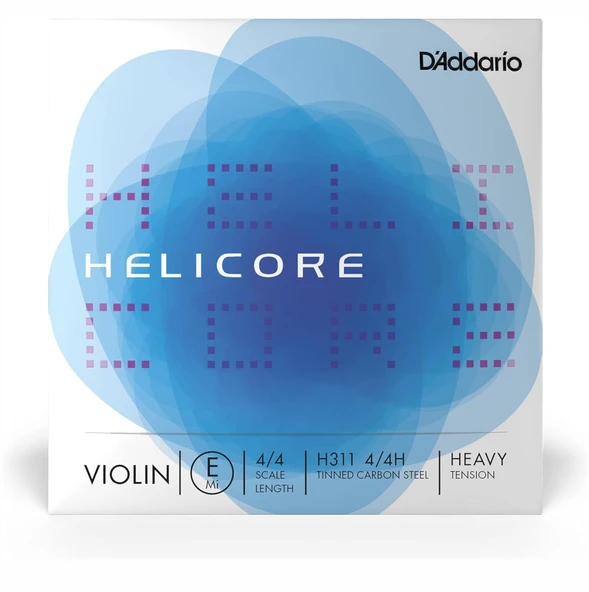 D'addario Helicore H311H - E (Mi) Heavy - Tek Tel Keman teli ürün görseli 1