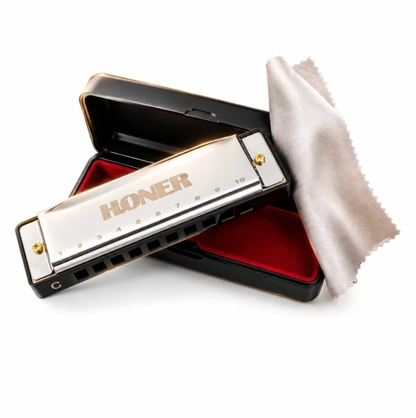 Honer H1005S Profesyonel Ağız Mızıkası Metal Gövde Gri Do - C ürün görseli 1