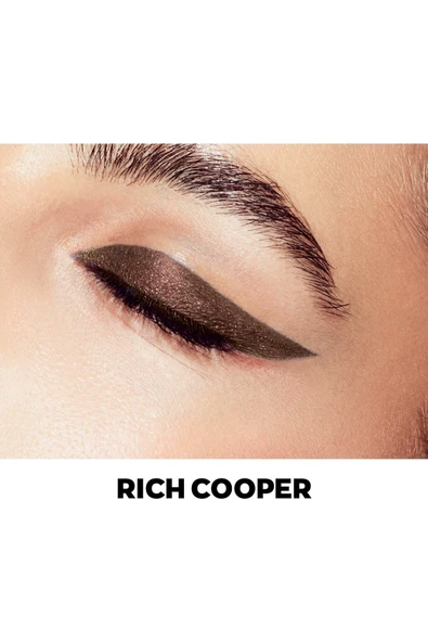 Gel Eyeliner rich copper - Resim 3