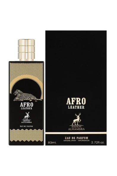 Maison Alhambra Afro Leather EDP 80 ML Unisex Parfüm ürün görseli 1