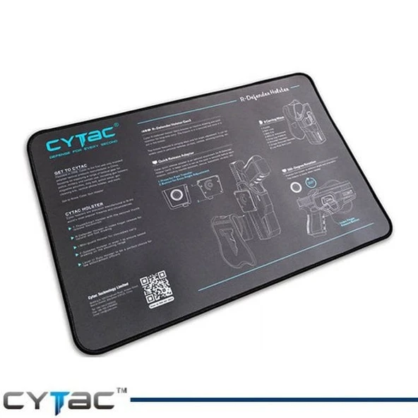 CYTAC Silah Temizleme Matı 43x30cm ürün görseli 1