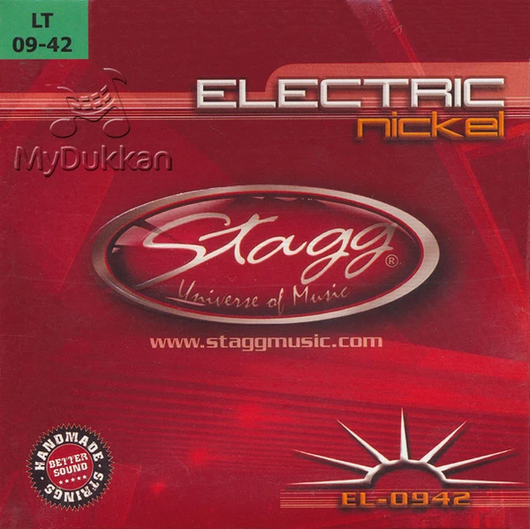 Stagg El-0942 Takım Tel Elektro Gitar Teli 009-042 ürün görseli 1