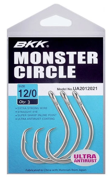 BKK Monster Circle Olta İğnesi  6/0 5 Pcs - Resim 6