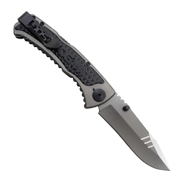 SOG Sideswipe Grey Tini Klipsli Çakı - Resim 4