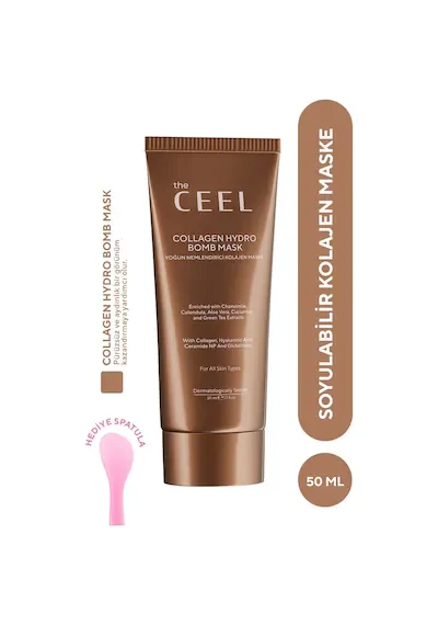 The Ceel Glutatyon & Yeşil Çay 50 ml Kolajen Yüz Maskesi ürün görseli 1