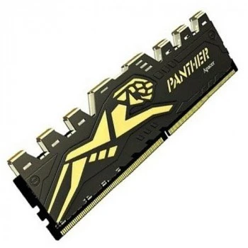 16GB Apacer Panther Black-Gold DDR4 3200MHz CL16 (AH4U16G32C28Y7GAA) Pc Ram ürün görseli 1