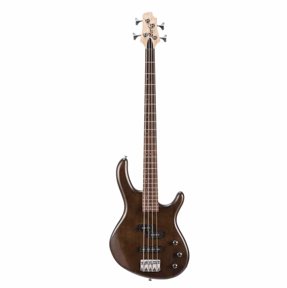 Cort AB4PJOPW Action Bas Gitar 4 Telli Koyu Kahverengi ürün görseli 1