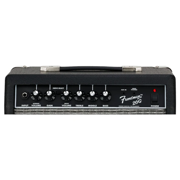 Fender Frontman 20G Black Elektro Gitar Amfisi - Resim 4