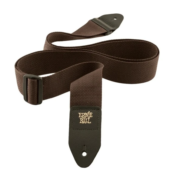 Ernie Ball P04052 Gitar Askısı NYLON STRAPS POLYPRO STRAP BROWN ürün görseli 1