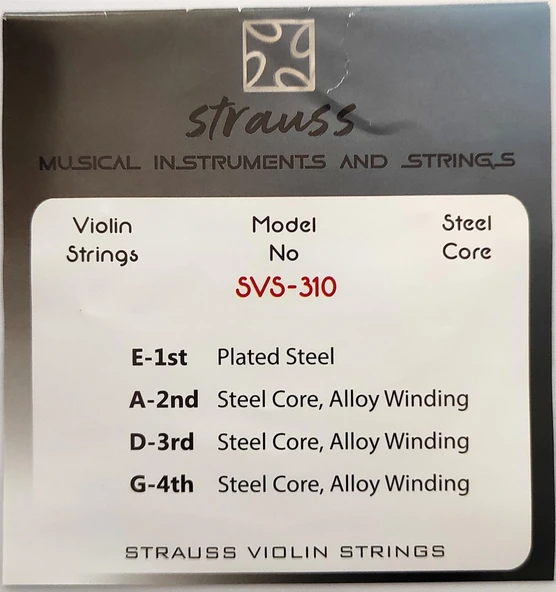 Strauss SVS-310 Keman Teli Takım - Resim 2