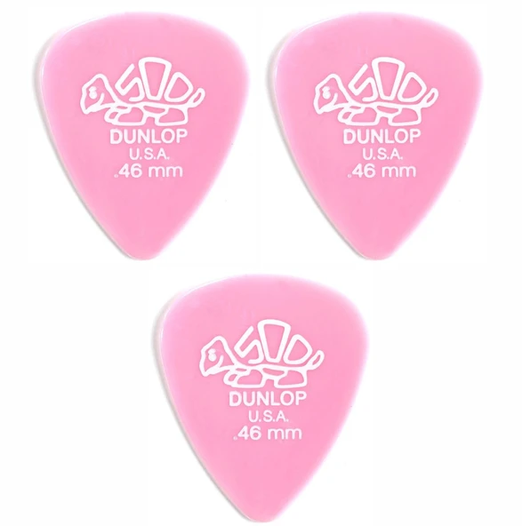 Jim Dunlop 41P.46 Delrin 3 Adet Gitar Penası (0.46mm) ürün görseli 1