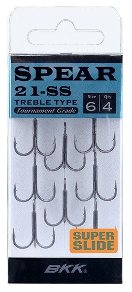 BKK Spear-21 SS Üçlü Olta İğnesi  5 7 Pcs ürün görseli 1