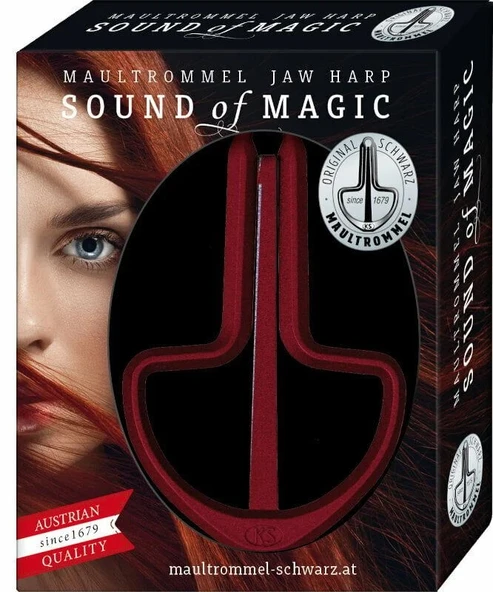 Musik Schwarz Joy Jaw Harp No:12 Kırmızı (Ağız Kopuzu : 85mm) ARTNR10035 ürün görseli 1