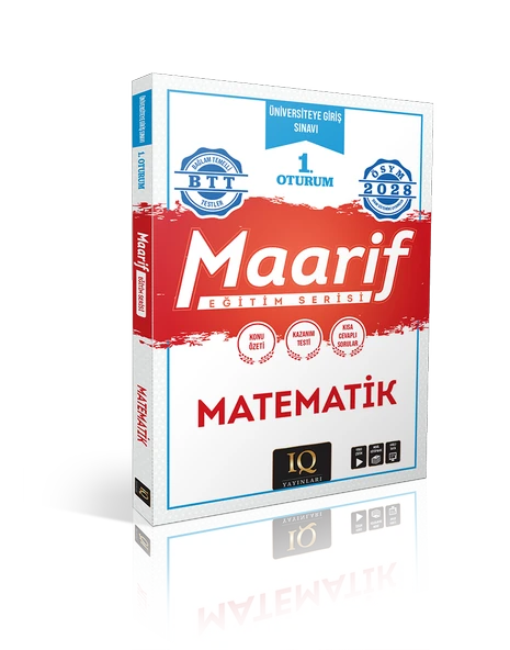 MATEMATİK MAARİF MODEL EĞİTİM SERİSİ 1.OTURUM 2028 ürün görseli 1