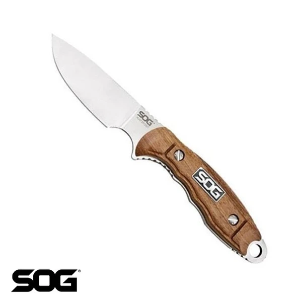 SOG HT012L-CP HuntsPoint Skinning Ahşap Sap Bıçak ürün görseli 1