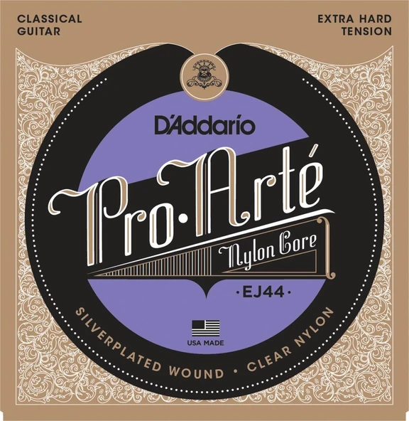 D'Addario EJ44 Yeni Klasik Tel Set Extra Hard Tension Silver ürün görseli 1
