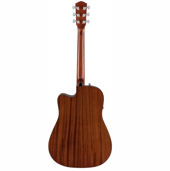 Fender CD-60SCE WN NAT Elektro Akustik Gitar - Resim 2