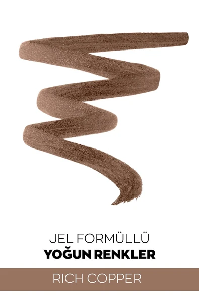 Gel Eyeliner rich copper - Resim 2
