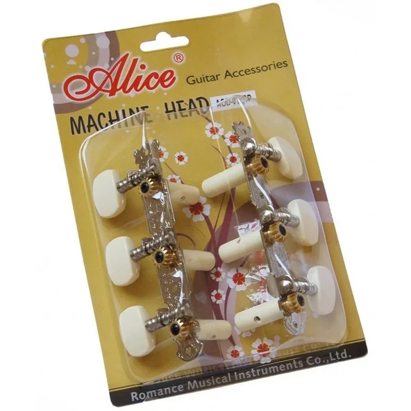 Alice Aod-017cp Klasik Gitar Burgu Takımı Krem AOD17CP ürün görseli 1