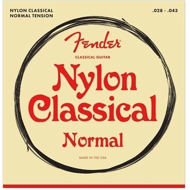 Fender 100 NYLON Klasik Gitar Teli CLEAR/SILVER (yeni versiyon) ürün görseli 1