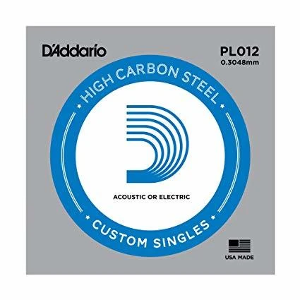 PL012 Elektro ve Akustik Tek Tel Plain Steel 012 ürün görseli 1