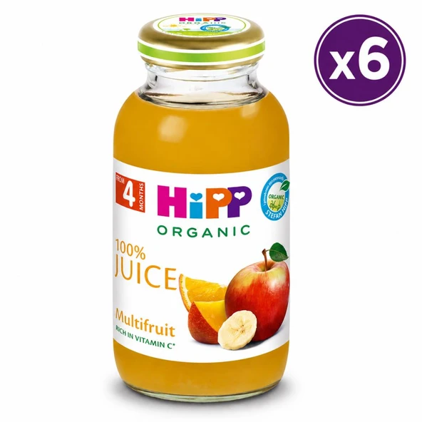 Hipp Organik Karışık Meyve Suyu 200 ml - 6'lı Paket ürün görseli 1