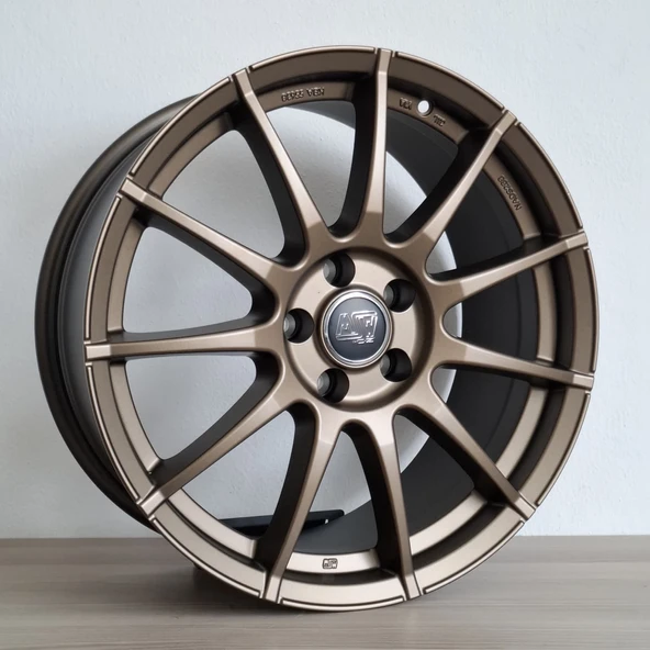 MSW-85 CANT 5X112 19X8.5 ET40 66.56 MATT BRONZE JANT DESIGNED BY O.Z. ürün görseli 1