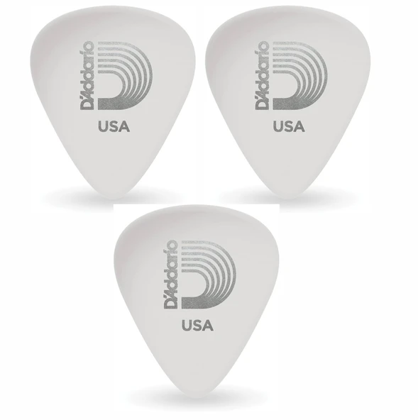 1CWH4-3 Beyaz Gitar Penası 3 Adet White 0,70 mm. ürün görseli 1