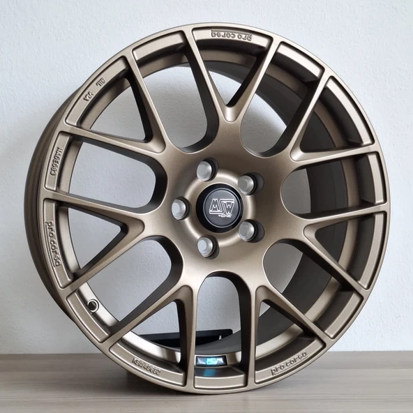 MSW-PR1 CANT  5X112 18X8.0 ET48 73.1 RALLY BRONZE PROCORSA JANT DESIGNED BY O.Z. ürün görseli 1