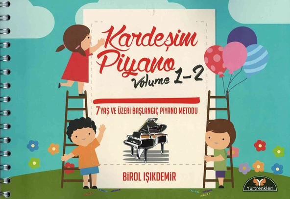 Kardeşim Piyano Volüme 1-2 Piyano Metodu ürün görseli 1