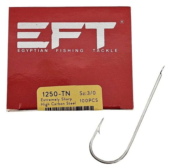EFT 1250 Tin Olta İğnesi 100 Adet  4/0 ürün görseli 1