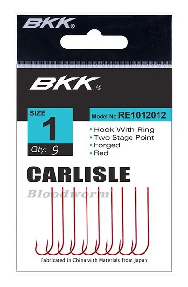 BKK Red Carlisle Bloodworm-R Olta İğnesi  4/0 ürün görseli 1