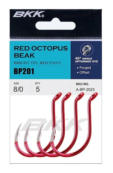 BKK Red Octopus Beak Olta İğnesi  2/0 ürün görseli 1