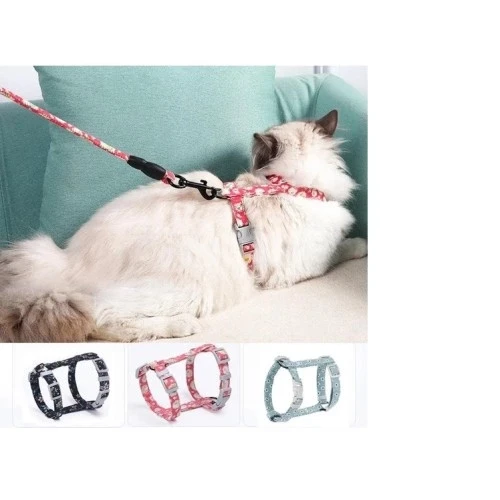 Kedi Gezdirme Göğüs Tasması ürün görseli 1