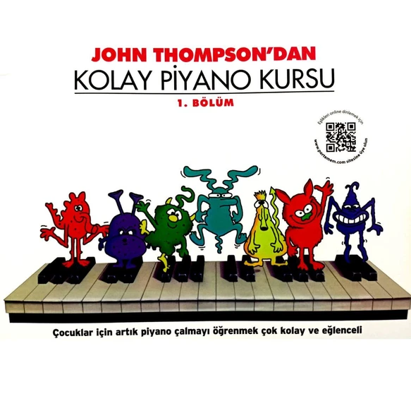 Porte Kolay Piyano Kursu 1 - John Thompson - John Thompson ürün görseli 1