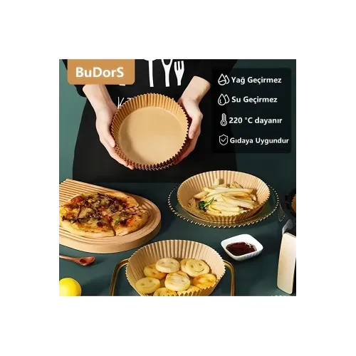 Fritöz Pişirme Kağıdı 50 Adet - Resim 4