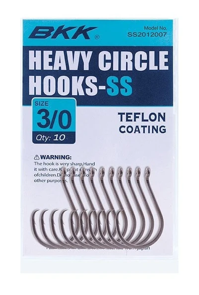 BKK SS Heavy Circle Olta İğnesi  1 10 Pcs - Resim 5