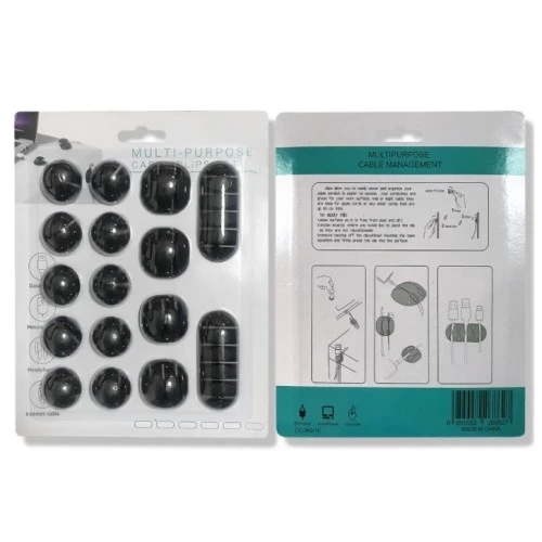 Kablo Düzenleyici Set 16 Parça - Resim 2