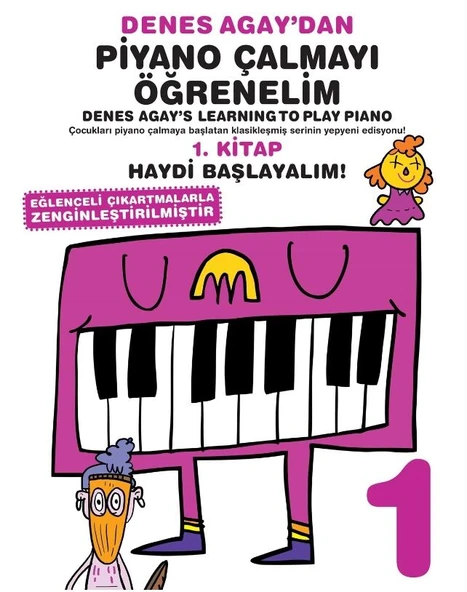 Denes Agay'dan Piyano Çalmayı Öğrenelim 1 ürün görseli 1