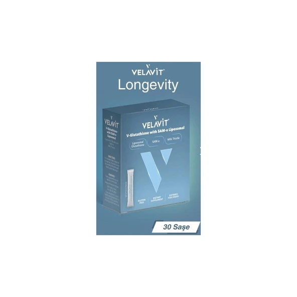 Velavit V-Glutathione With Sam-E Liposomal 30 Stick ürün görseli 1