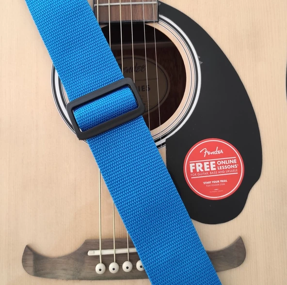 Raymond Joes Rj100Bl Gitar Askısı Polipropilen Deri Başlı ürün görseli 1