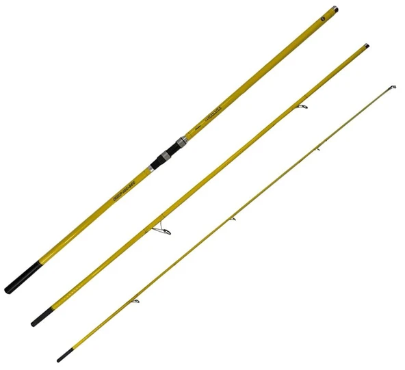 Okuma Makaira Surf 4,50 cm 100-250 3 Parça Yellow Surf Kamışı ürün görseli 1