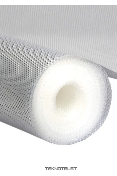 Mutfak Kaydırmaz Şeffaf Raflık Kaymaz Dolap Içi Çekmece Örtüsü Pvc 45x300 Cm Koruyucu Eva Kalın ürün görseli 1